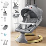 Balancelle b�b� �lectrique avec t�l�commande - transat balancelle 5 vitesses de balancement - balancoire ...