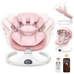 Balancelle �lectrique pour nourrissonsavec t�l�commande bluetooth5 vitesses de balancementminuterie � ...