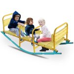 Balan�oire � bascule 13299 cm pour 3 enfants ext�rieur / jardin / �cole antid�rapante si�ges confortables ...