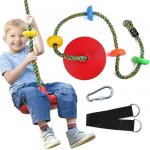 Balanoire darbre de corde descalade pour enfants - zgeer - 200cm corde descalade - rouge - extrieur ...