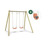 Balan�oire double techwood harmonie doublo - al�o by trigano