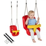 Balan�oire pour enfants - aiyaplay - dossier haut et barre de s�curit� - hauteur ajustable - int�rieur ...