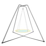 Balan�oire grise - support uniquement - balancelle non incluse - solide et stable - durable