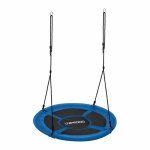 Balan�oire nid doiseau filet xl ronde pour enfants corde r�glable diam�tre105cm 100kg