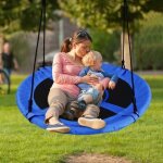 Balanoire nid doiseau rond en tissu oxford et pp diamtre de 100 cmcharge maximum 100 kghauteur 100 ...