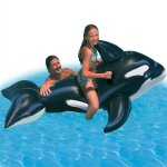 Baleine gonflable - color baby - 193 cm - pour piscine et plage - mixte