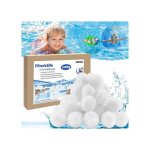 Balles filtrantes pour piscine et pompe � sable 1300g alternative �cologique au sable de filtration lavables ...