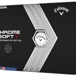 Balles de golf - callaway - chrome soft x - blanches - mixte - 12 unit�s
