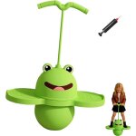 Balle sautante avec poign�e ballon pogo pour enfants adultes jouet d equilibre exterieur interieur pompe ...