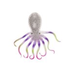 Balle sensorielle pieuvre anti - stress 18x13x4cm