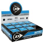 Balles balles squash dunlop intro 12 ball