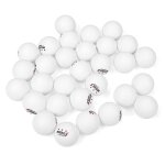 Balles de tennis de table 30 pcs balles de ping pong 30 pcs plastique ? blanc