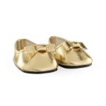 Ballerines dores - corolle - 36 cm - chaussures pour poupon - jouet pour enfants -  partir de 2 ans ...