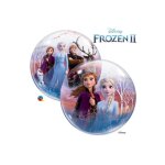 Ballon bubble la reine des neiges 2? - qualatex - 56 cm - multicolore
