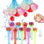 Ballons � eau - r�utilisables - 222 unit�s - fermeture automatique - multicolore