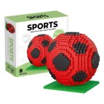Ballon de football jeu de construction puzzle 3d briques � embo�ter pour enfants et adultes cadeau jouet ...