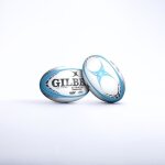Ballon de rugby dentrainement - gtr4000 - ciel - gilbert - t4 Ballon de rugby dentrainement - gtr4000 - ciel - gilbert - t4