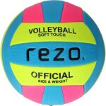 Ballon de volleyball - rezo - pvc - contraste bicolore - rsistant et lger