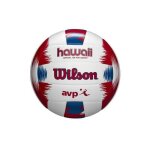 Ballon - wilson - hawaii avp - taille 5 - blanc / rouge / bleu - adulte homme