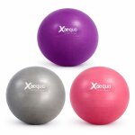 Ballon de yoga et pilates - xaequo - 56 cm - pvc r�sistant - charge max 150 kg - multicolore
