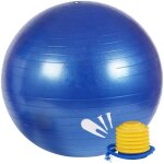 Ballon de yoga professionnel anti - �clatement 75 cm pour exercices de fitness gym et entra�nement pompe ...