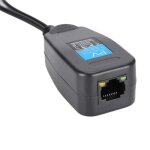 Balun dalimentation vido - neuf - bnc vers rj45 - transmission jusqu 450 m - compatible hd - cvi / ...