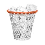 Balvi - corbeille à papier basket. design amusant pour sa forme de panier de basket. couleur blanc. fabriqué ... Balvi - corbeille à papier basket. design amusant pour sa forme de panier de basket. couleur blanc. fabriqué ...