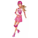 Patins  roulettes - steffi love - 105733268 - glitter - 2 en 1 - casque et genouillres incluses