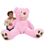 Banabear rose 160cm nours g�ant ourson immense id�al cadeaux et anniversaires