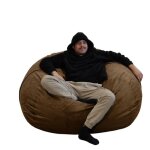 Bananair pouf gant 140 cm de diamtre velvet xxl avec mousse dchiquete ultra confortable canap double ...