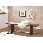Banc 160x38cm - bois massif de palissandre laqu� (noble unique) - sydney #116