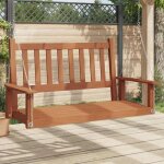 En solde banc de balan�oire de jardin - burke - cha�nes en m�tal bois massif sapin j6528