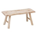 Banc woody l70cm en bois - atmosphera createur dinterieur