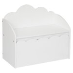 Banc coffre douceur nuage