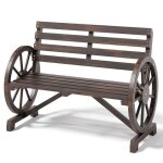 Banc de jardin - bealife - 2 places - bois sapin - accoudoirs - dossier - ext�rieure - terrasse - piscine ...