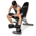 Costway banc de musculation abdominaux dossier inclin 10 positions 3 positions de sige et 5 positions ...