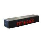 Banc de musculation fit & rack home - noir - 120x30x21 cm