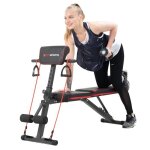 Banc de musculation pliable citysports - mod�le s1 - r�glable - noir - acier alli� - 150 kg