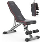 Banc de musculation pliable - complet multifonction - inclinable 0 - 180 - construction robuste