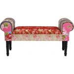 Banc en tissu wing patchwork 100 cm kare design