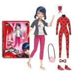 Bandai - miraculous ladybug - poup�e mannequin 26 cm et ses deux tenues