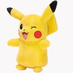 Bandai - peluche pikachu - pok�mon - 30 cm