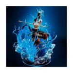 Bandai tamashii nations - one piece - statuette figuartszero extra battle enel sixty million volt lightning ...