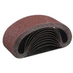 Bande abrasive 75x 533 mm10pcs 40 grain ensemble de bandes abrasives