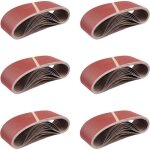 Bandes abrasives en tissu 25 pièces 75 x 533 mm mixpack (5 x grain 40 / 60 / 80 / 120 / 180 chacun) pour ... Bandes abrasives en tissu 25 pièces 75 x 533 mm mixpack (5 x grain 40 / 60 / 80 / 120 / 180 chacun) pour ...