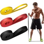 Bande elastique musculation 3pcs / setlastique musculation traction crochet porte bandes fitness pour ...