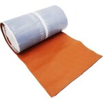 Bande dtanchit auto - adhsive epdm rouge dms - 30cm x 5m - extrieur