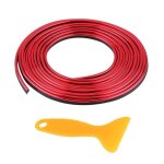 Bandes de moulage int�rieur de voiture de voiture port tableau de bord ventilation volant ligne de d�cor ...