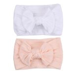 Bandeaux pour bbs filles 2 pices arc lastiques bb bandeaux doux mignon bb bandeaux cheveux en ...