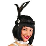 Bandeau charleston noir